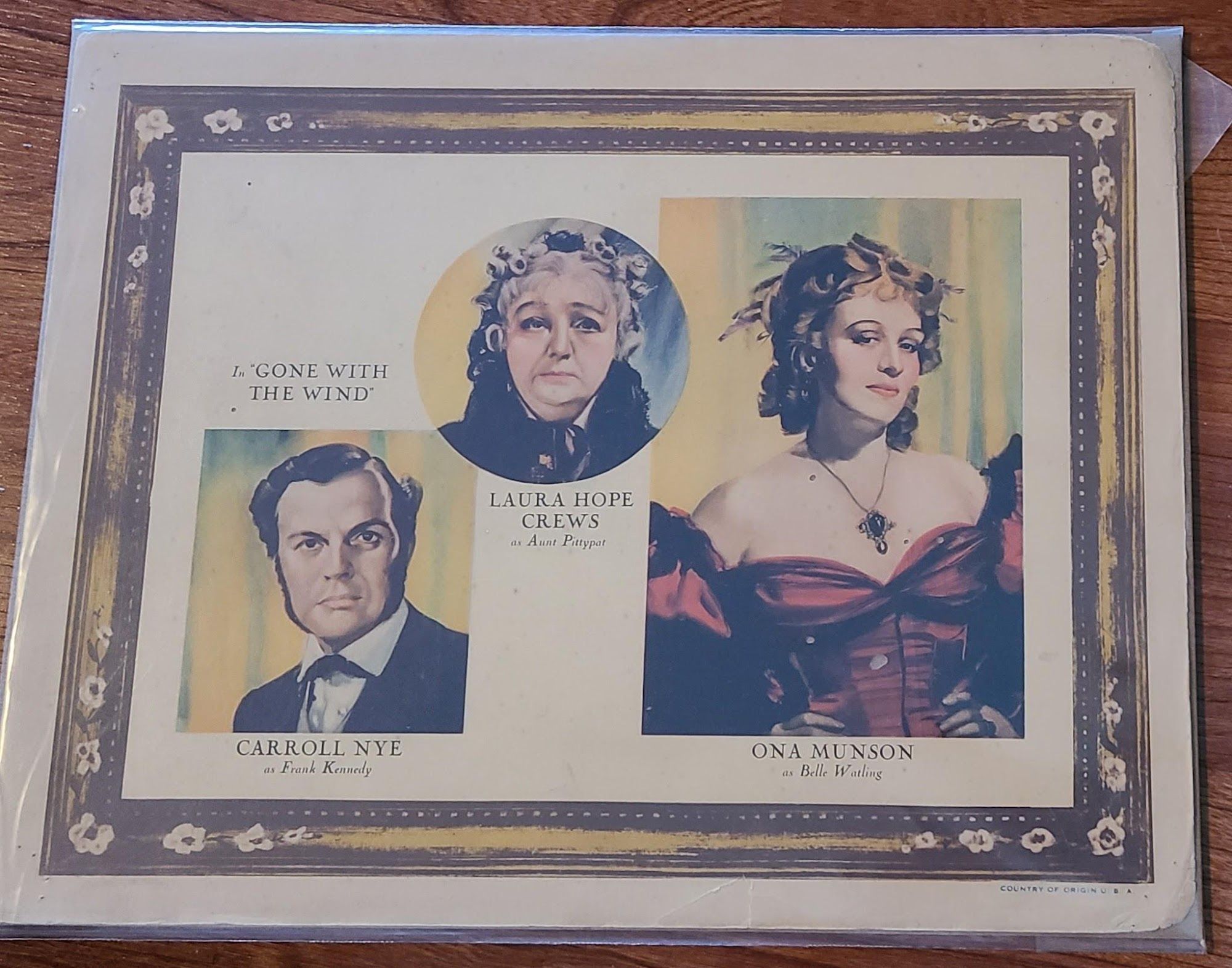 Gone With The Wind 1939 General Lobby Cards