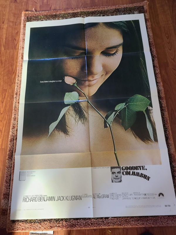 Goodbye Columbus 1969 1 Sheets/US