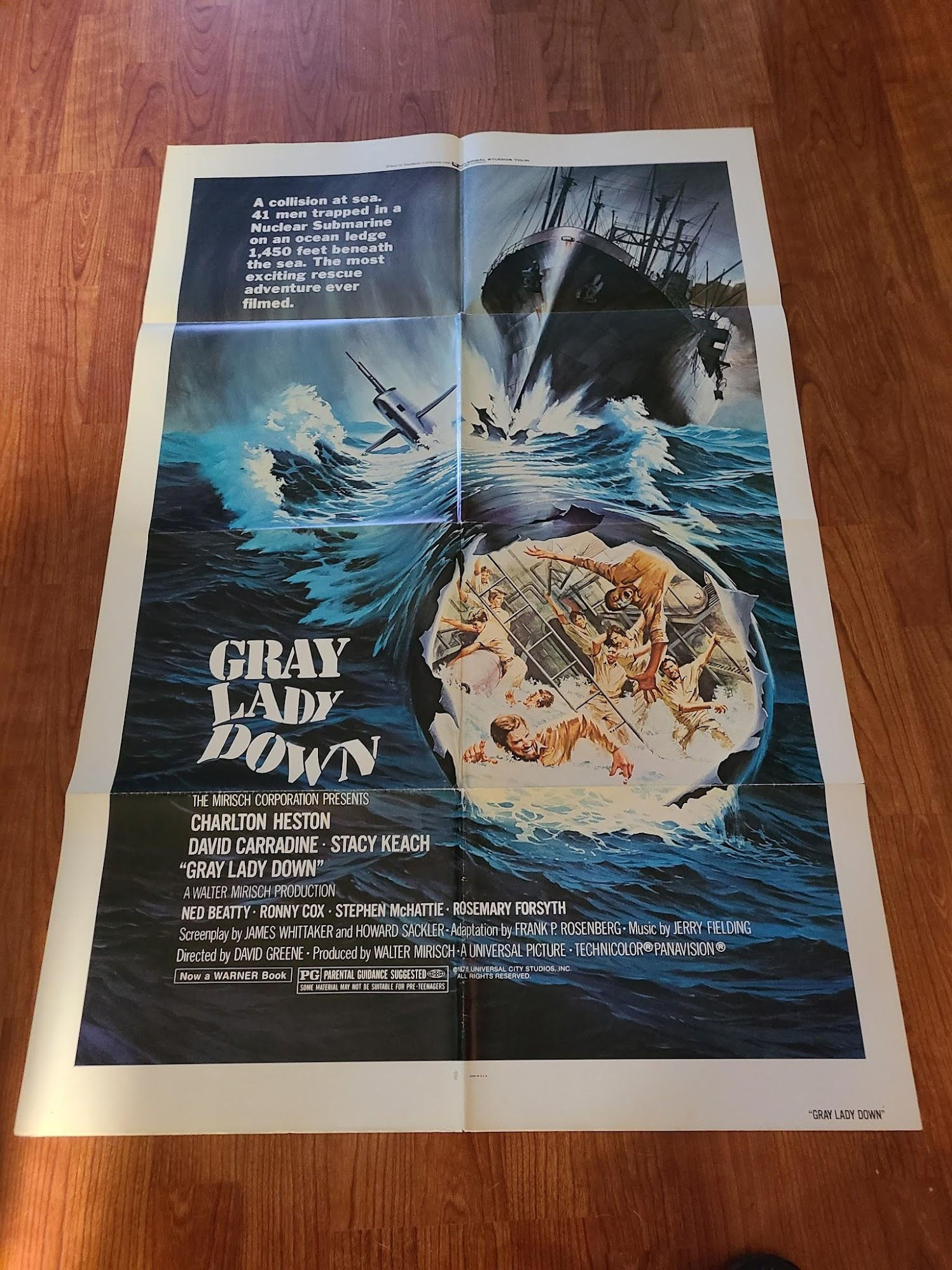 Gray Lady Down 1978 1 Sheets/US