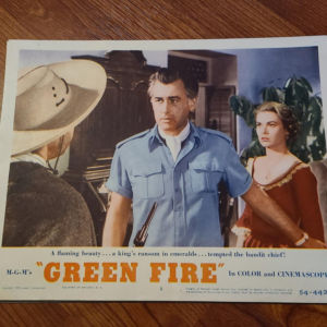 Green Fire 1954 General Lobby Cards