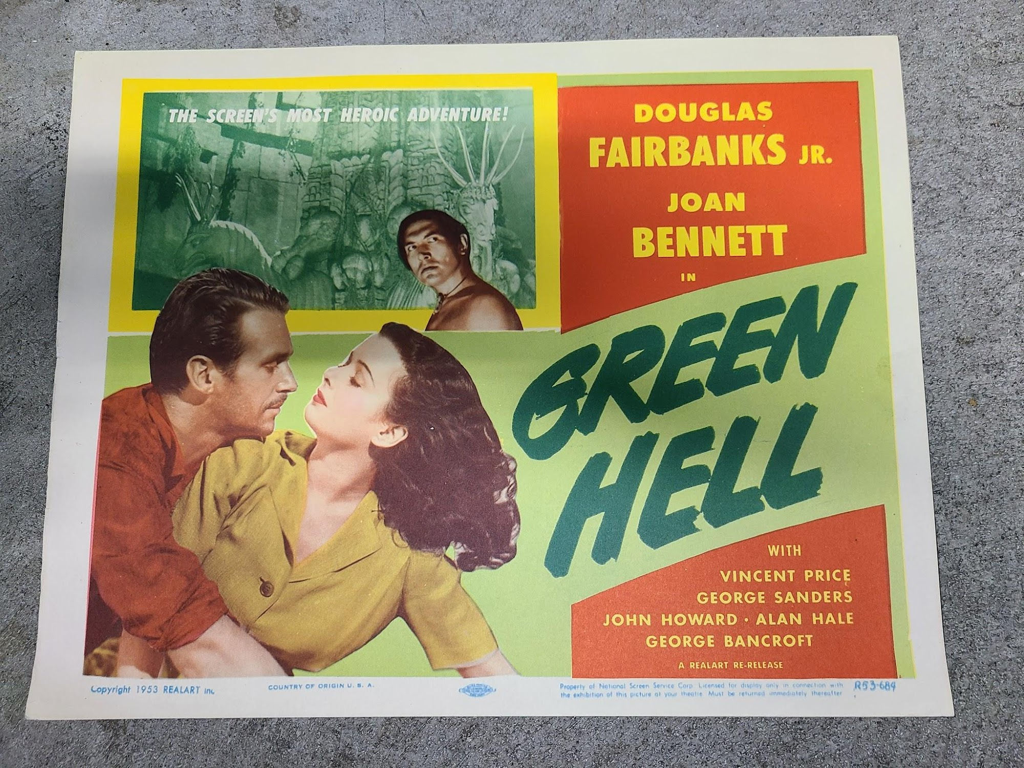 Green Hell 1940 Title Cards