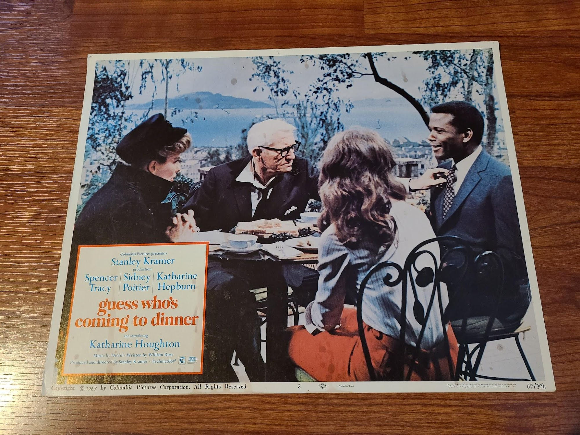 Guess Who's Coming To Dinner 1967 General Lobby Cards