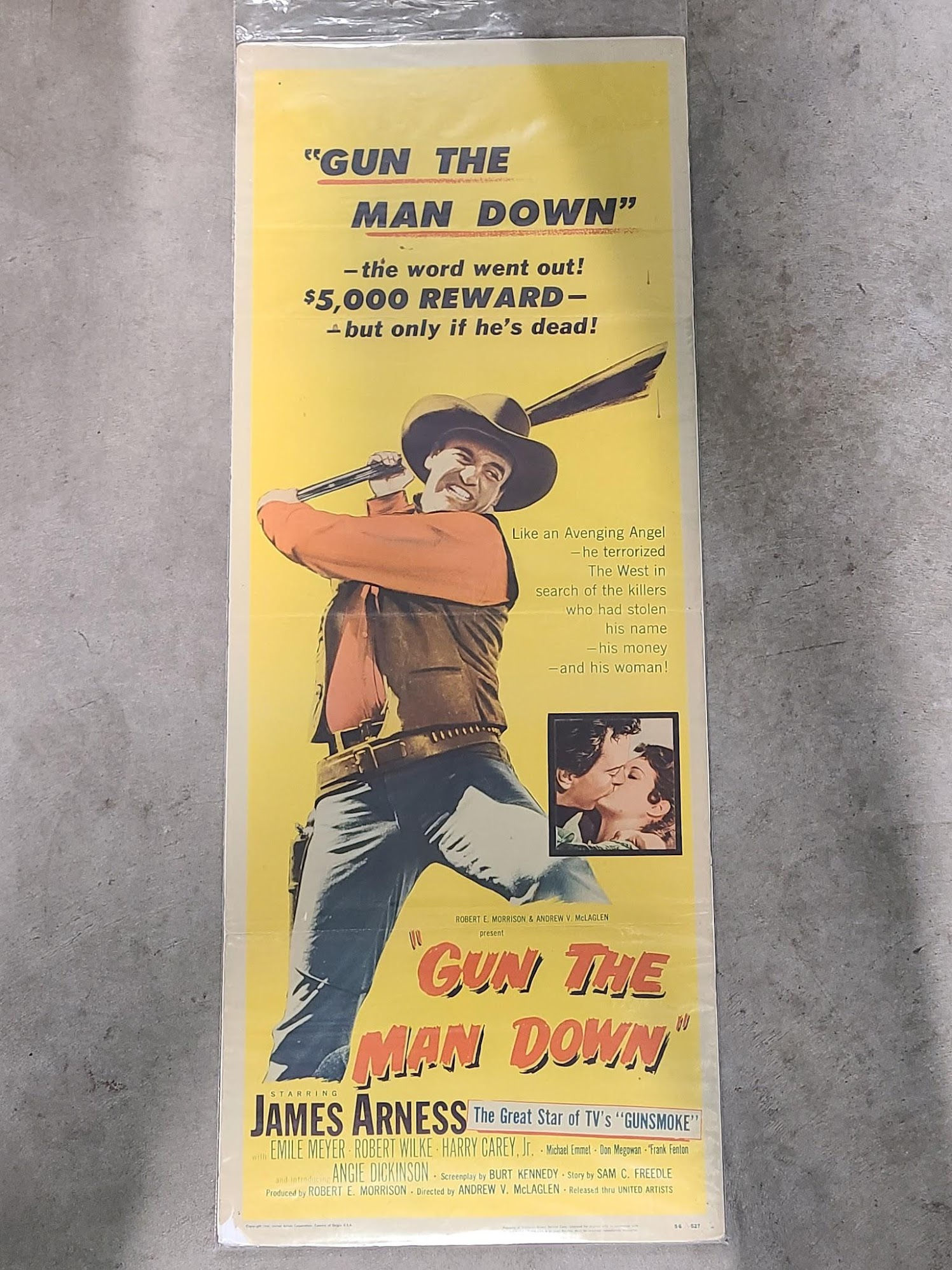 Gun The Man Down 1956 Inserts