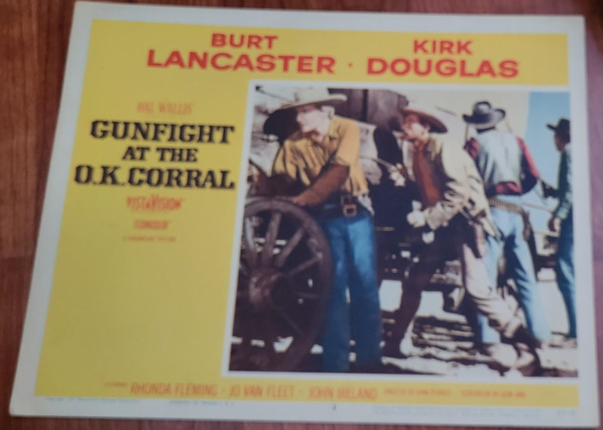 Gunfight At The OK Corral 1957 Western Lobby Cards