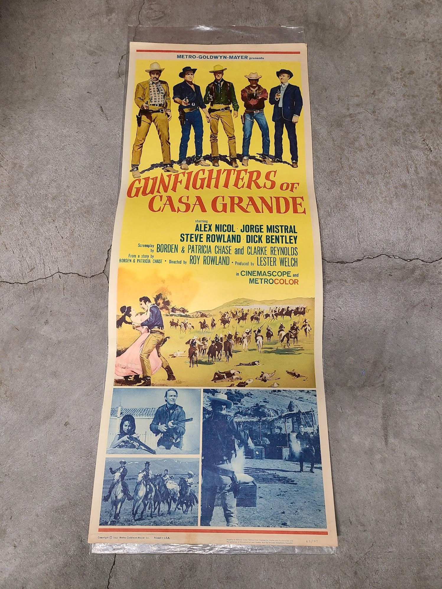 Gunfighters Of Casa Grande 1965 Inserts