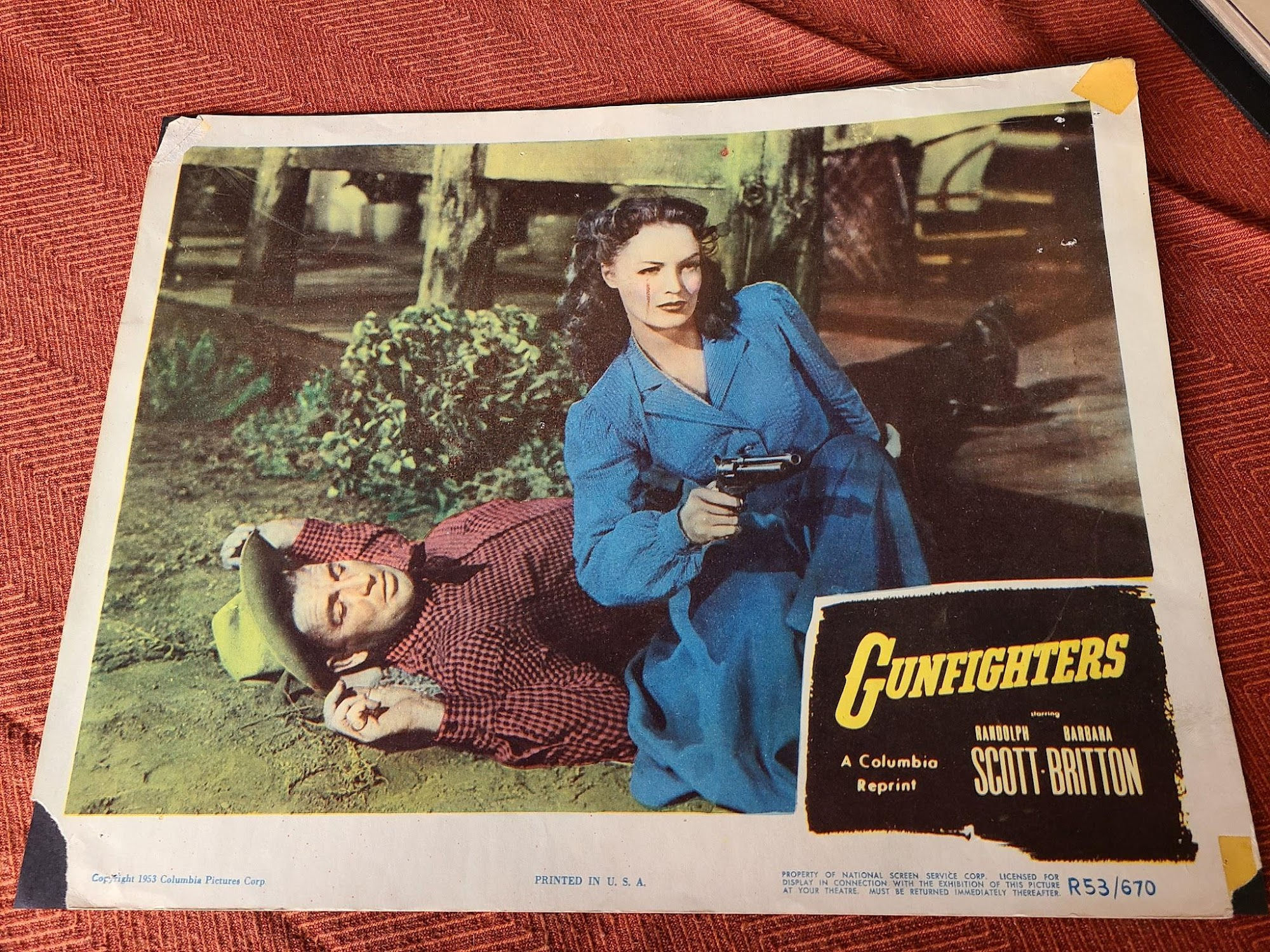 Gunfighters 1947 Western Lobby Cards