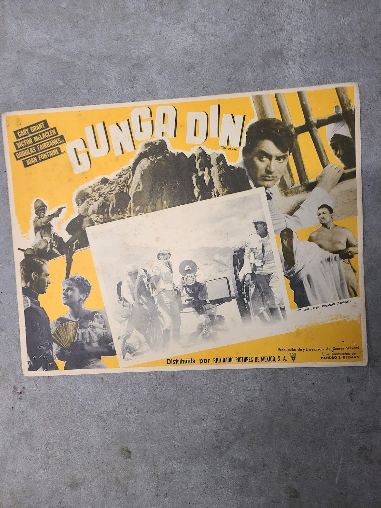 Gunga Din 1939 Mexican Lobby Cards
