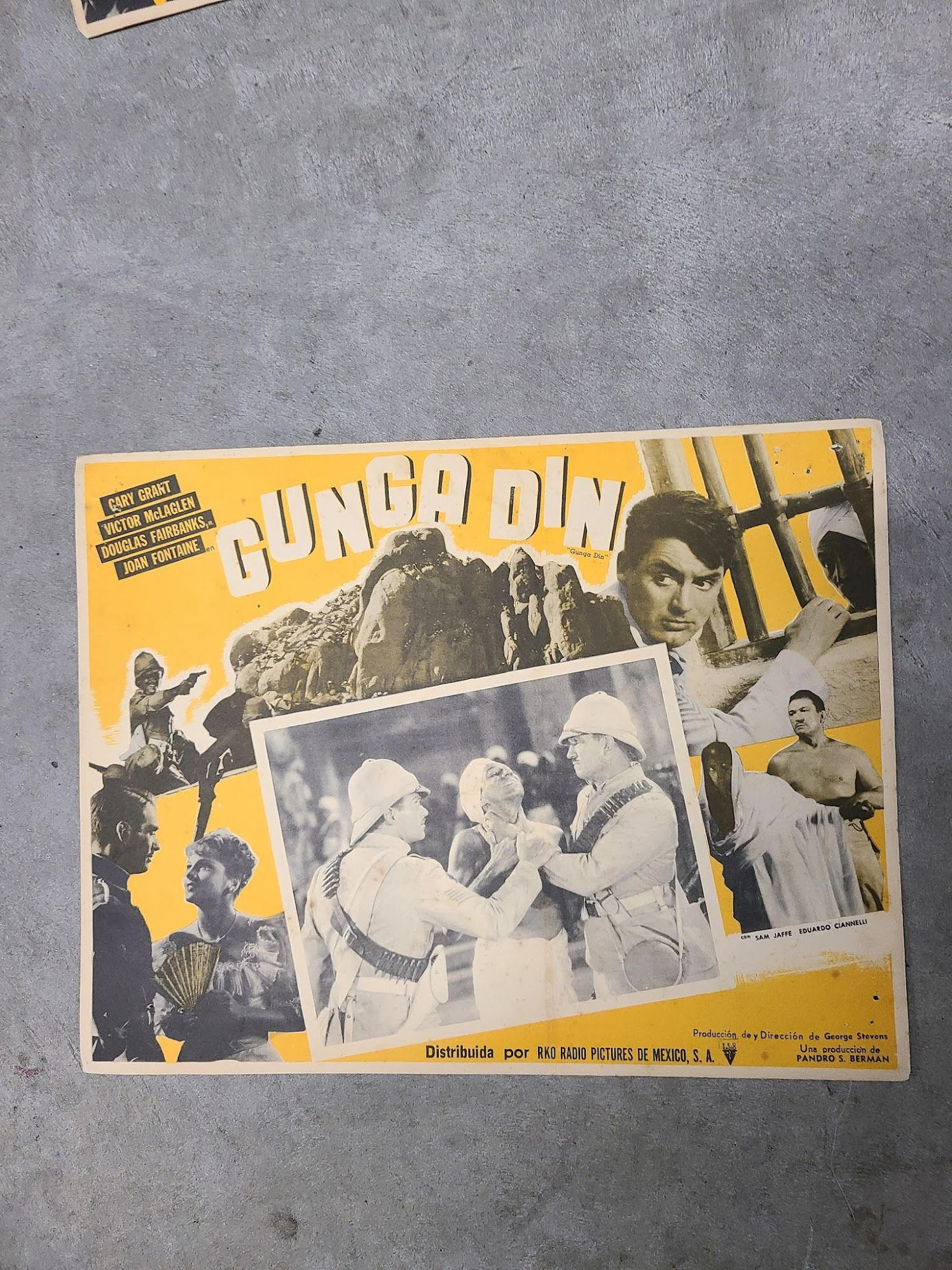 Gunga Din 1939 Mexican Lobby Cards