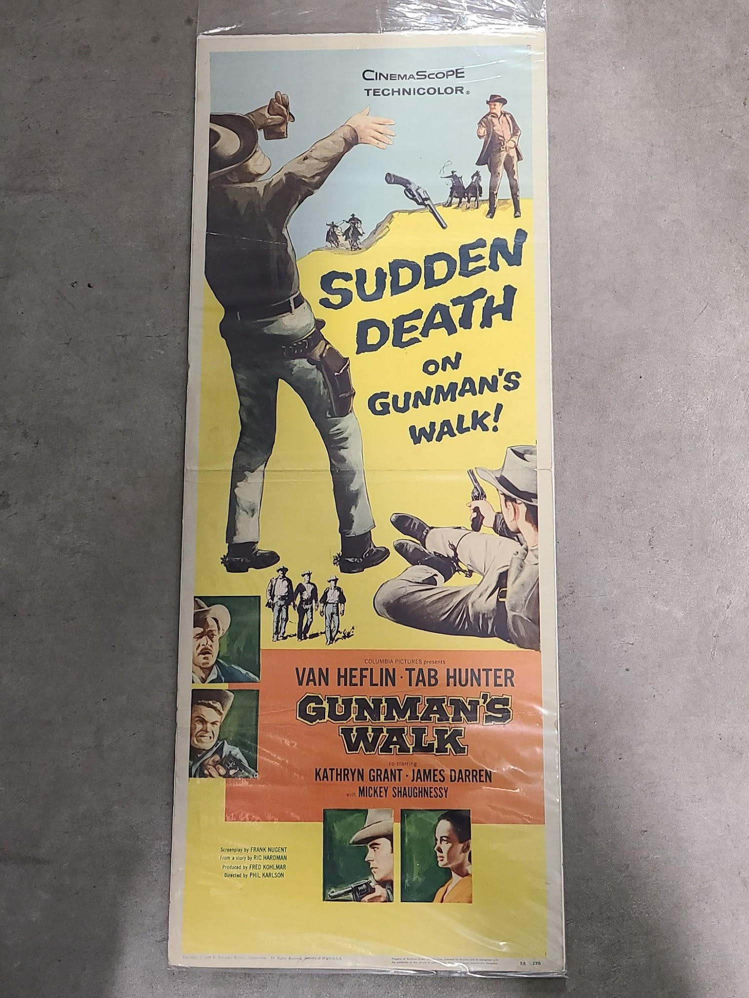 Gunman's Walk 1958 Inserts
