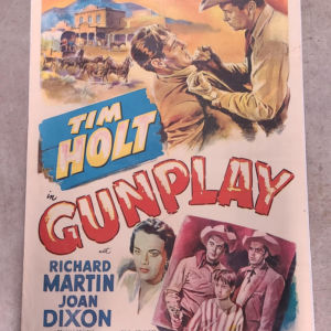 Gunplay 1951 1 Sheets/US