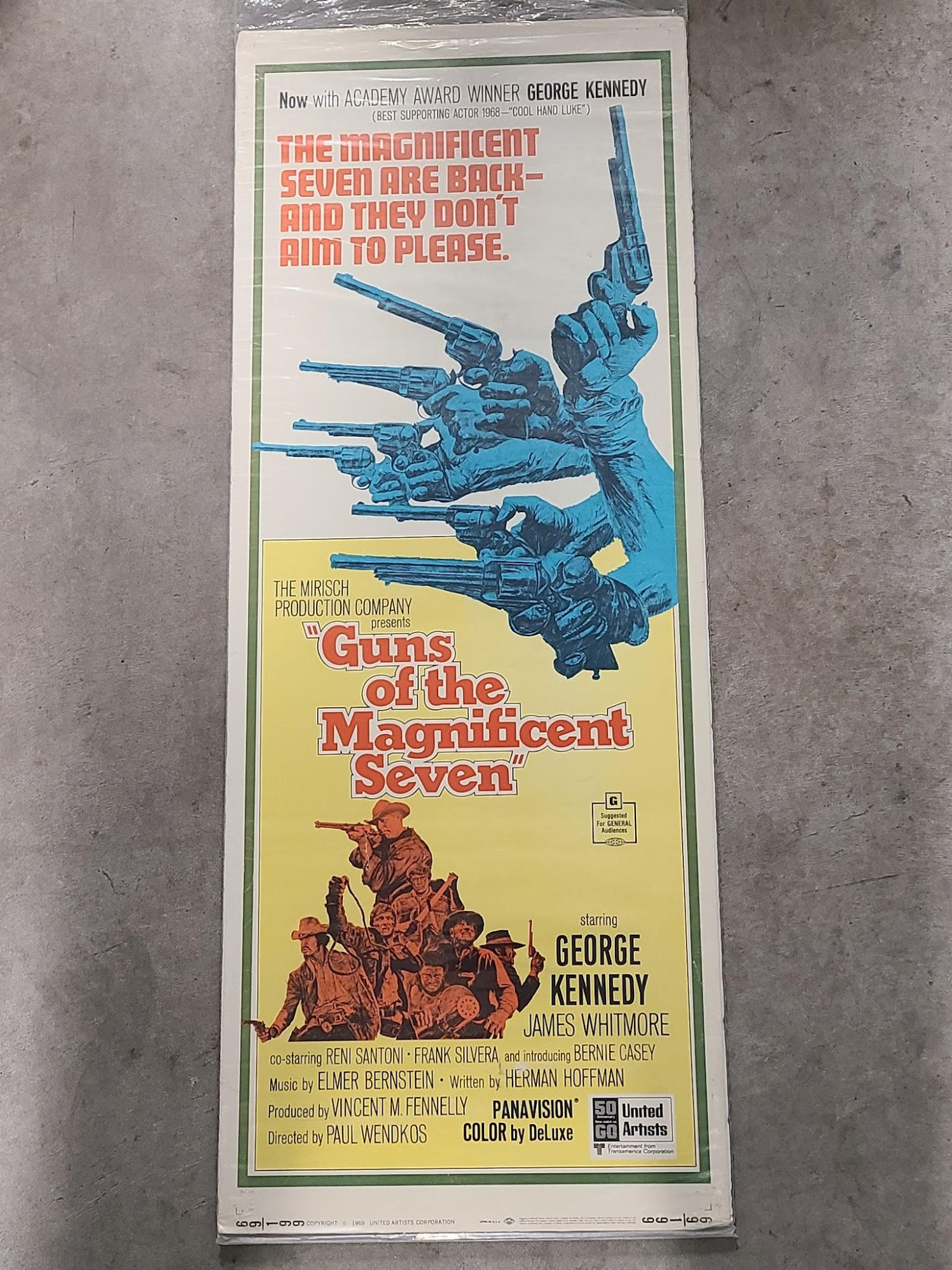 Guns Of The Magnificent Seven 1968 Inserts