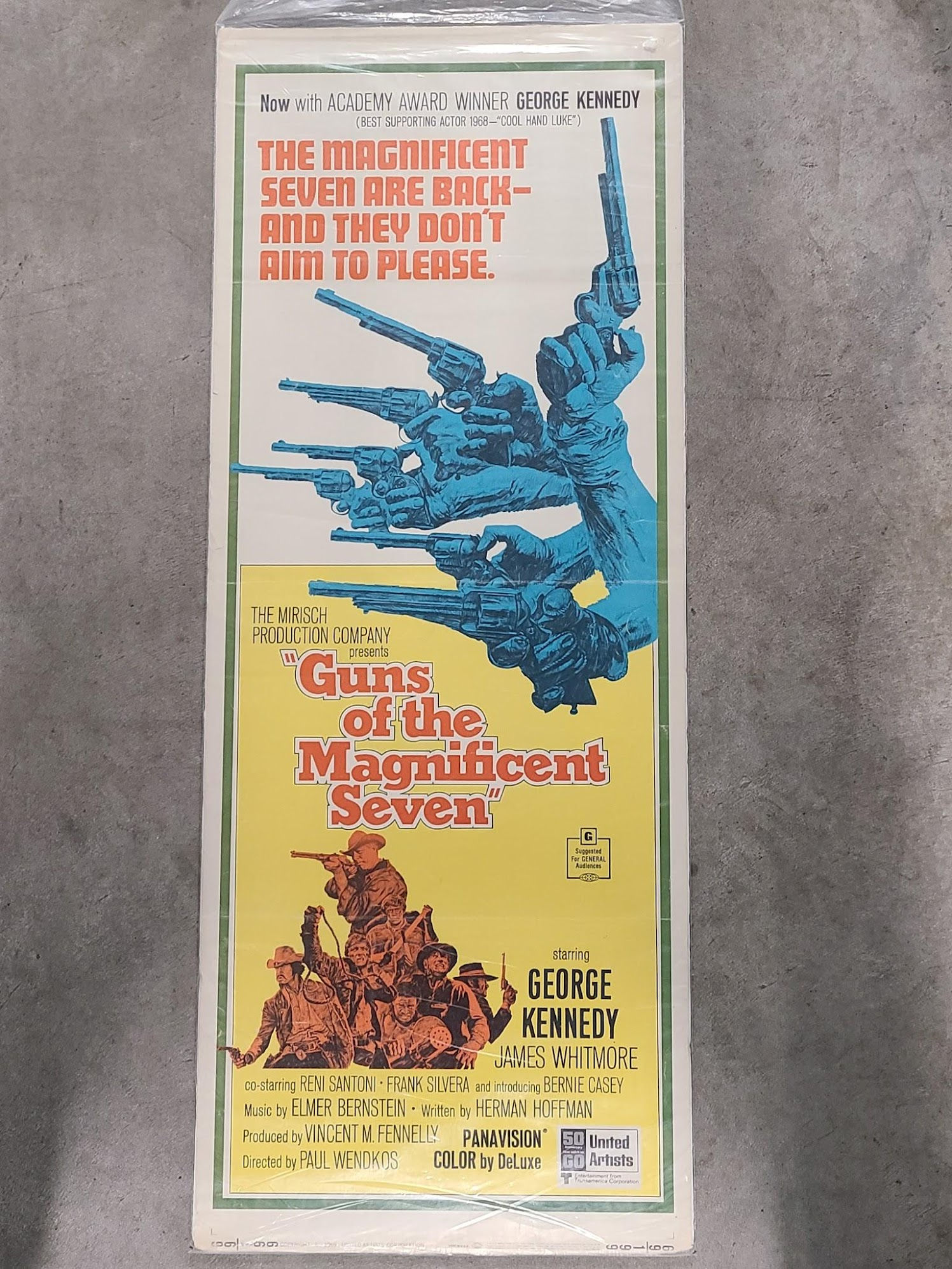 Guns Of The Magnificent Seven 1969 Inserts