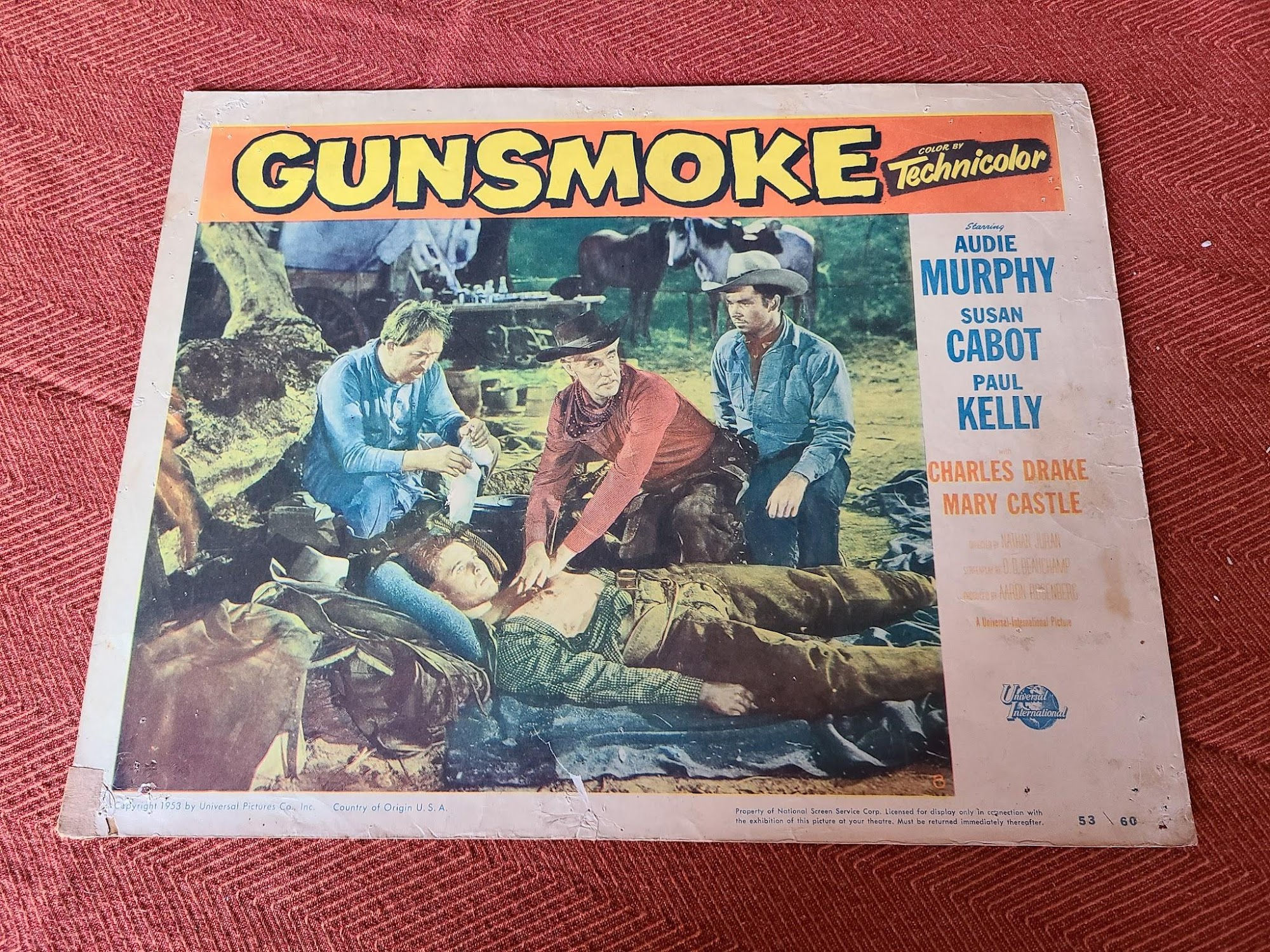 Gunsmoke 1953 Western Lobby Cards