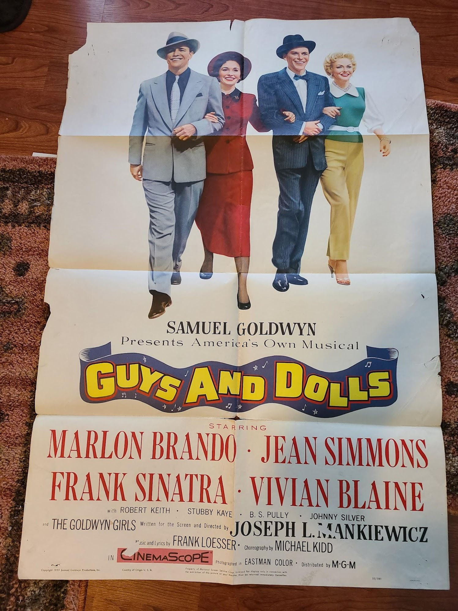 Guys And Dolls 1955 1 Sheets/US