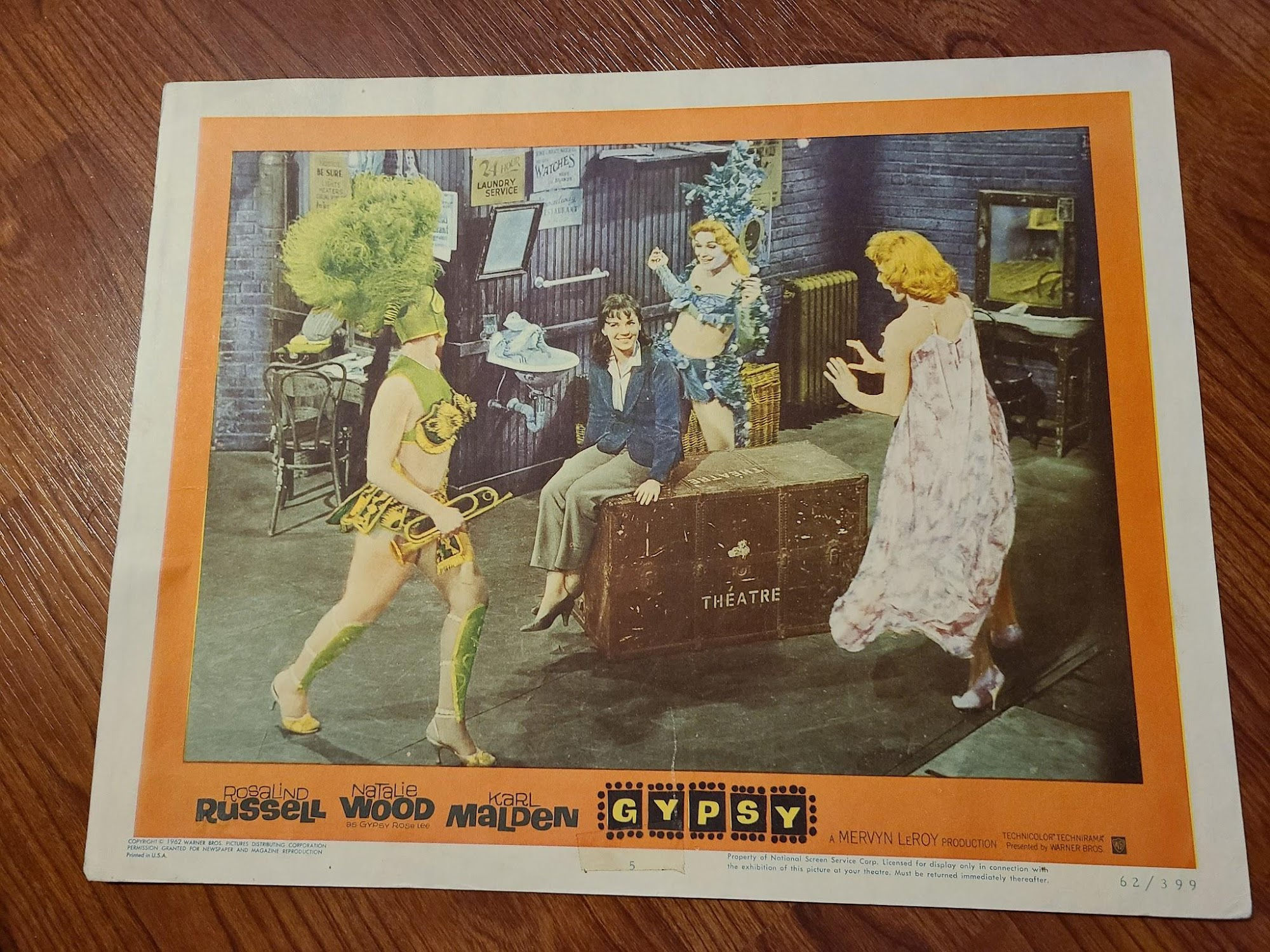 Gypsy 1962 General Lobby Cards