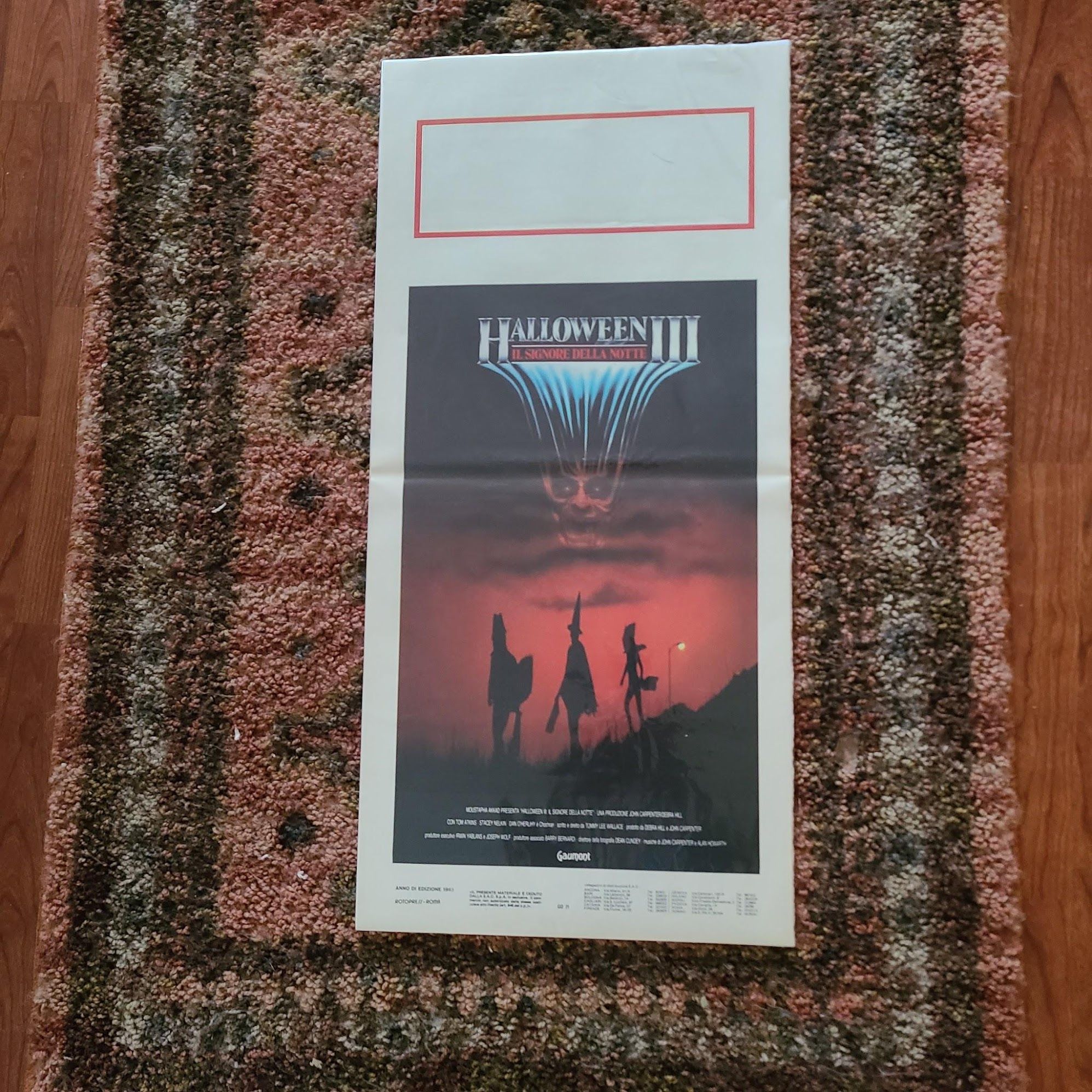 Halloween III: Season Of The Witch 1982 Locodina