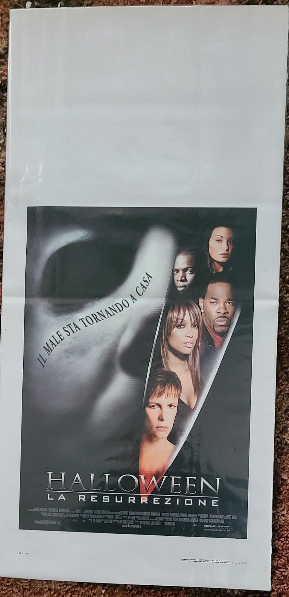 Halloween Resurrection 2002 Locodina