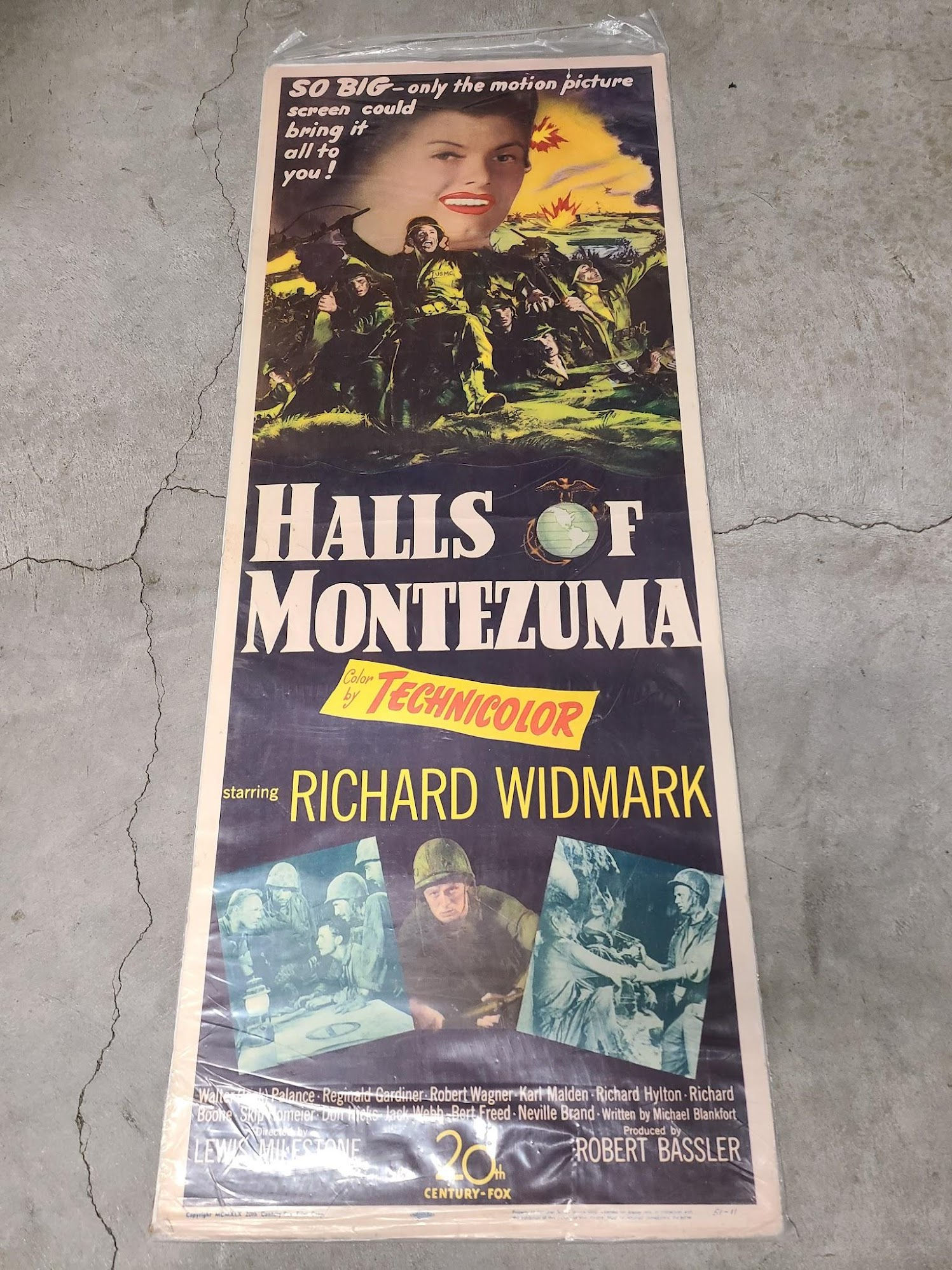 Halls Of Montezuma 1951 Inserts