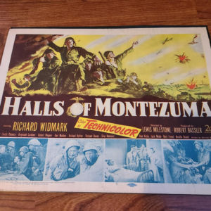 Halls Of Montezuma 1951 Military/Aviation Lobby Cards
