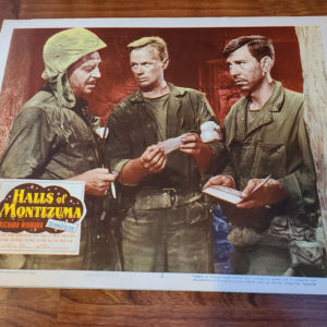 Halls Of Montezuma 1951 Military/Aviation Lobby Cards