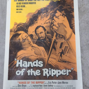 Hands Of The Ripper 1972 1 Sheets/US