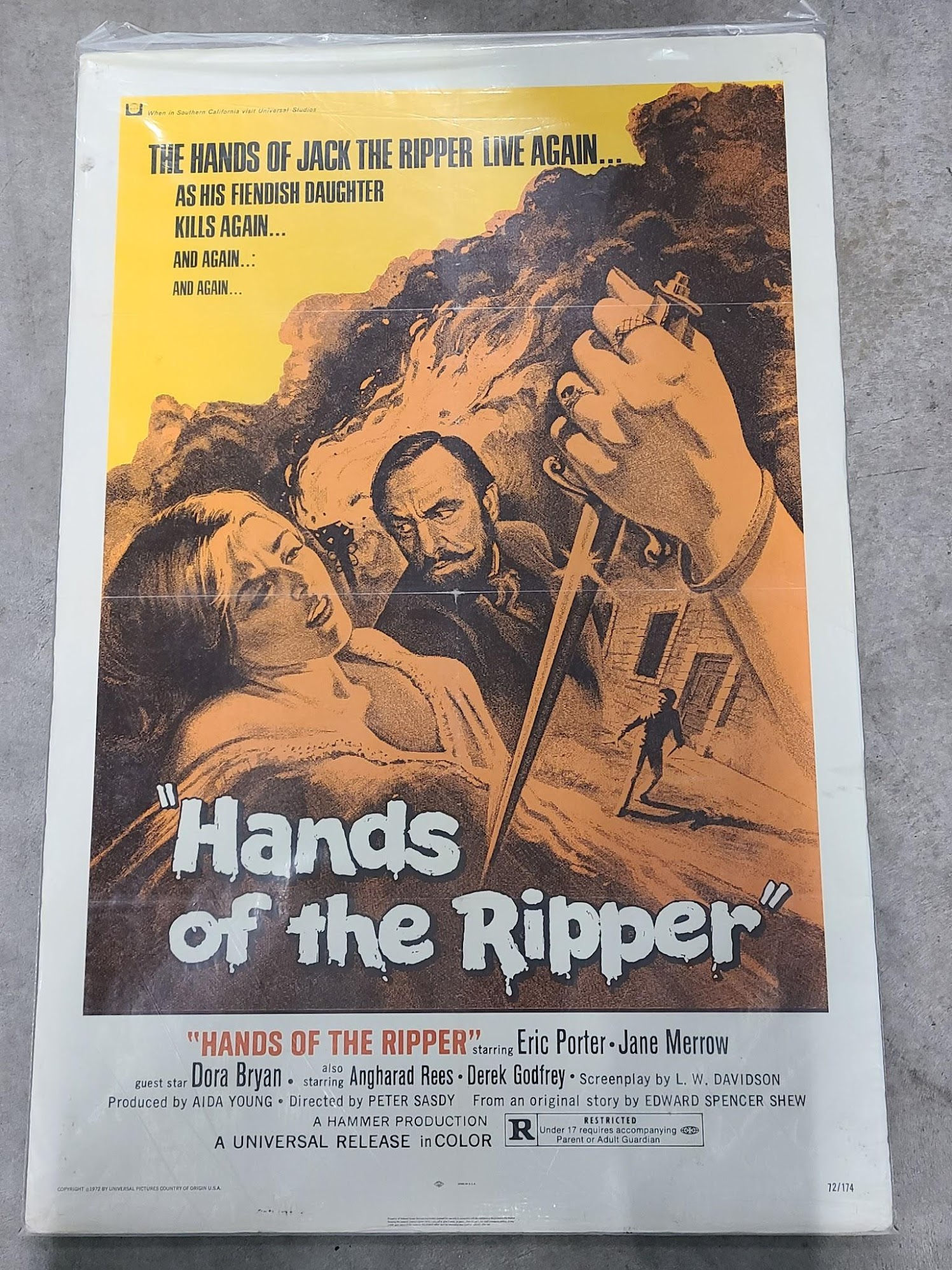 Hands Of The Ripper 1972 1 Sheets/US