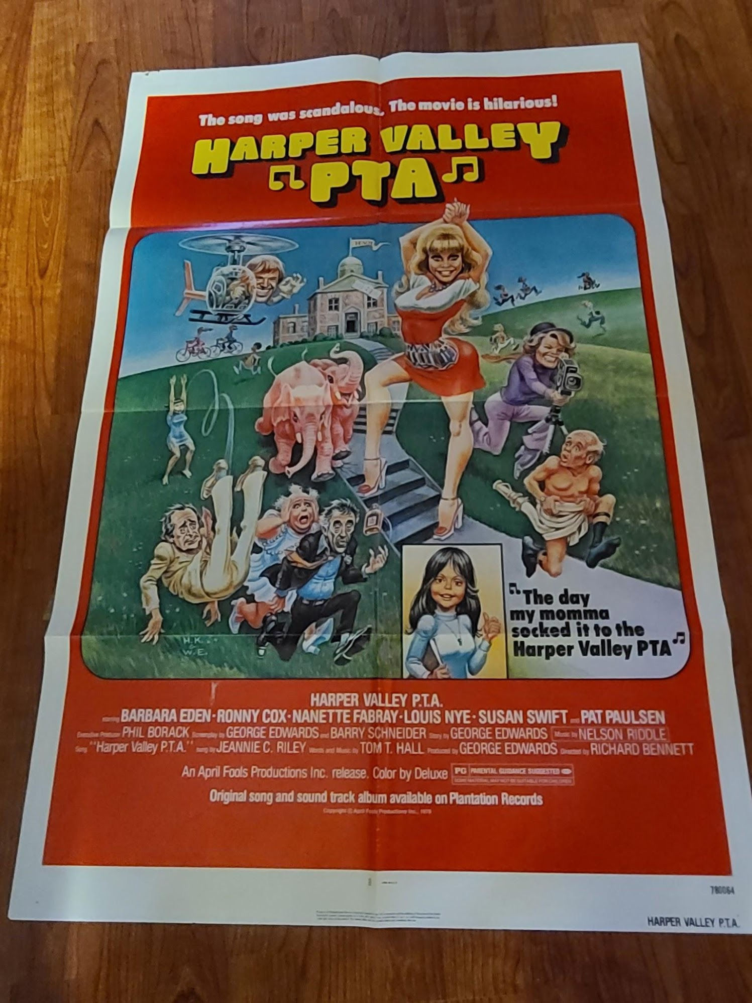 Harper Valley PTA 1978 1 Sheets/US