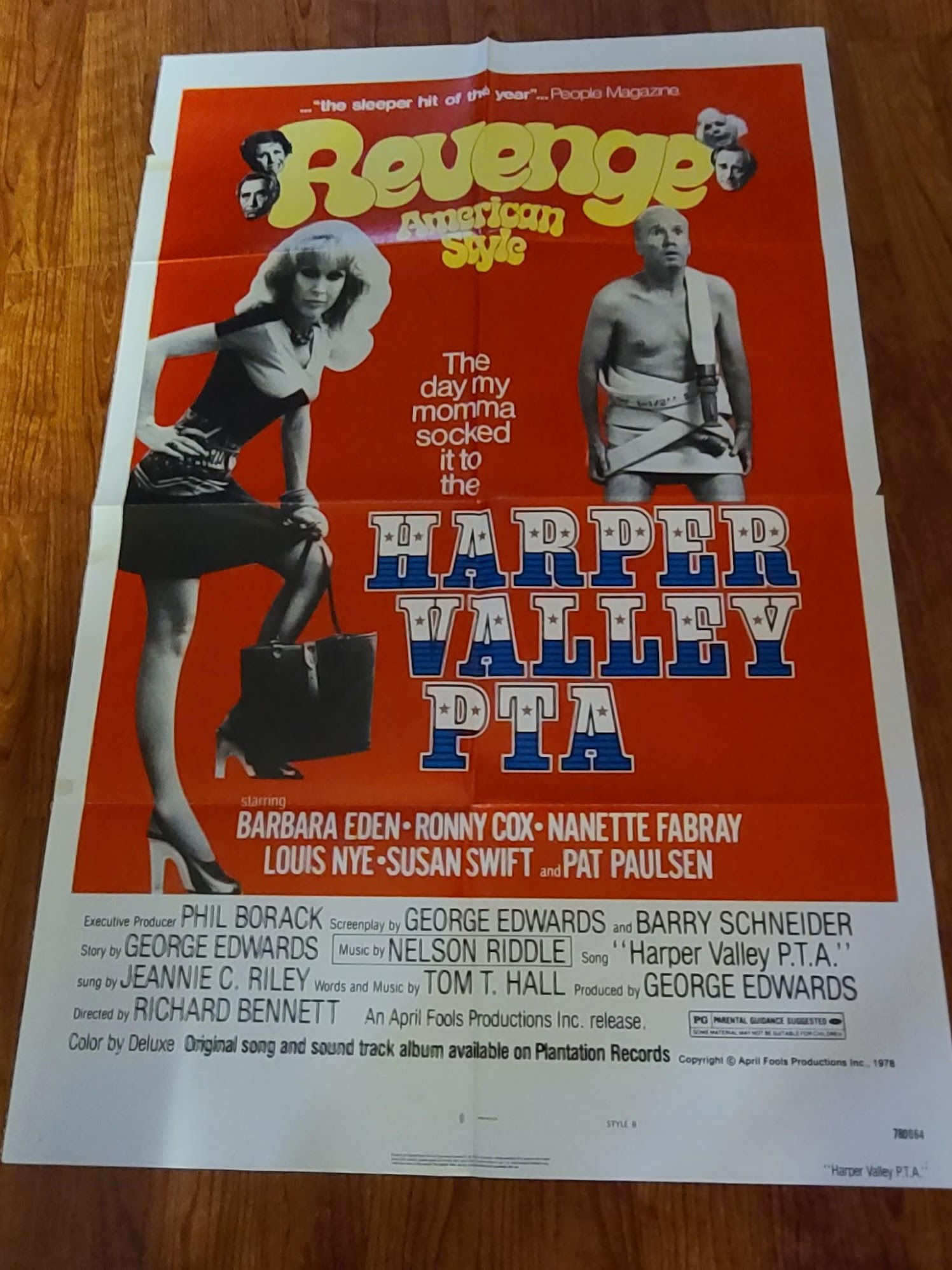 Harper Valley PTA 1978 1 Sheets/US