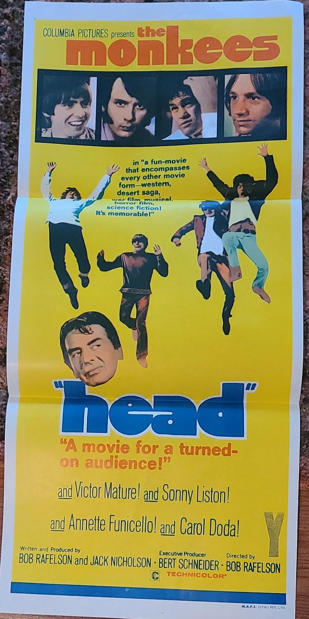 Head 1968 Daybills