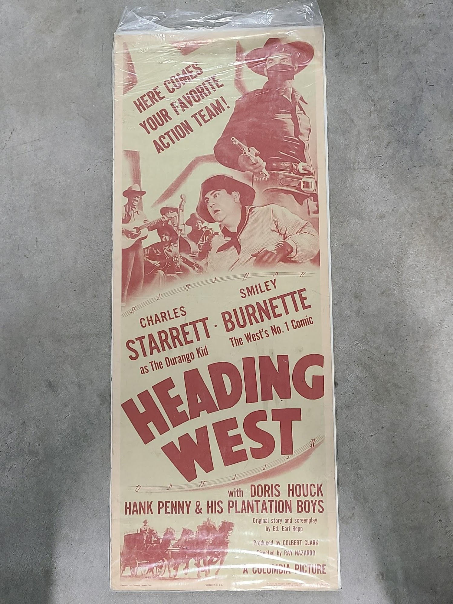 Headin' West 1946 Inserts