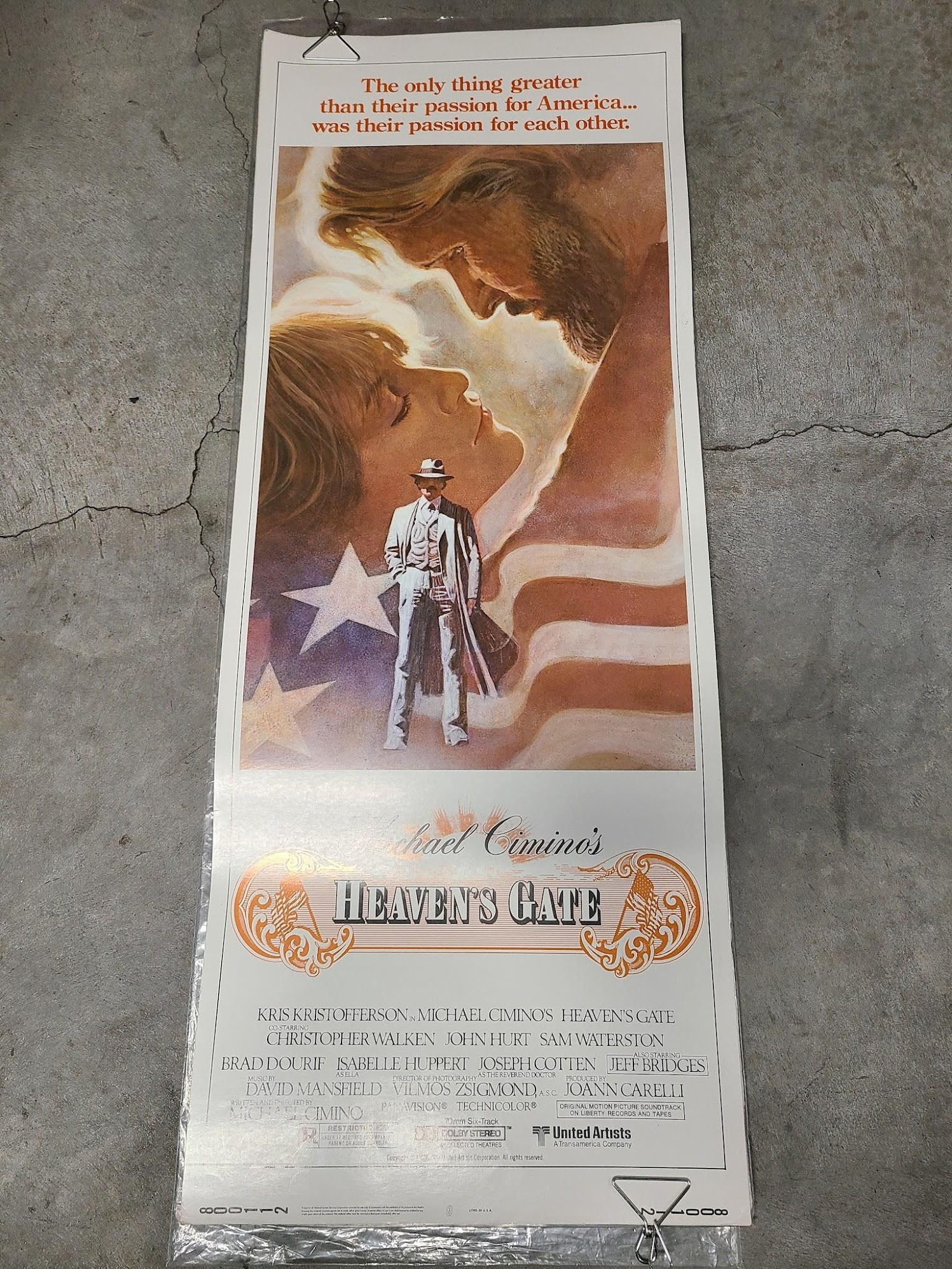 Heaven's Gate 1980 Inserts