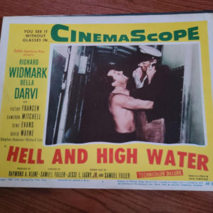 Hell And High Water 1954 General Lobby Cards