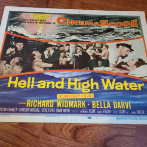 Hell And High Water 1954 Title Cards
