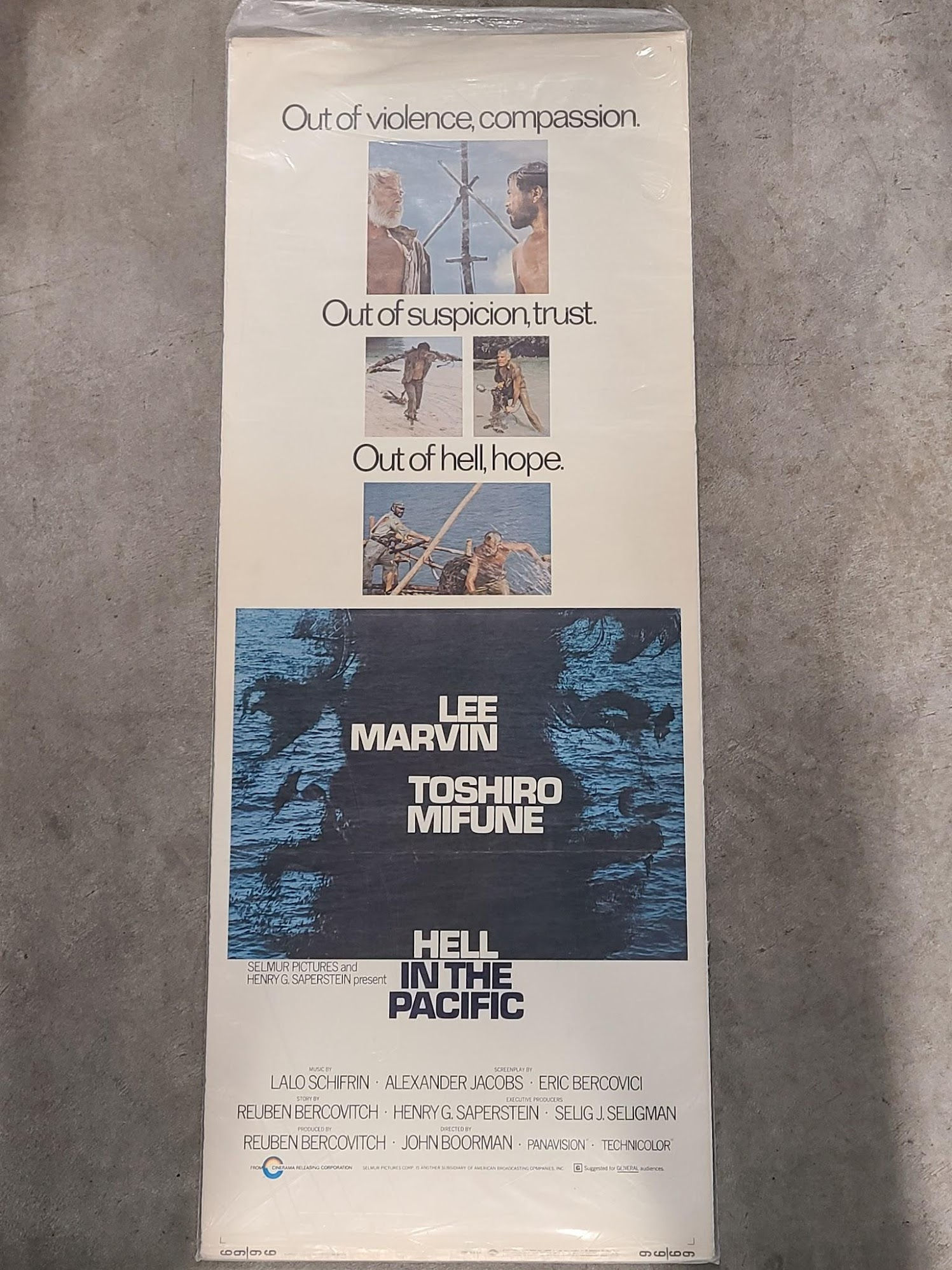 Hell In The Pacific 1968 Inserts