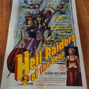 Hell Raiders Of The Deep 1953 1 Sheets/US
