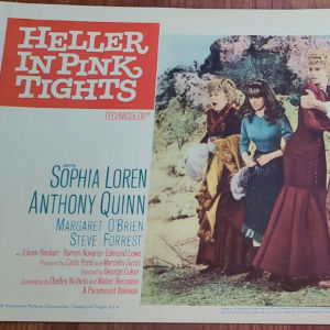 Heller In Pink Tights 1960 Western Lobby Cards