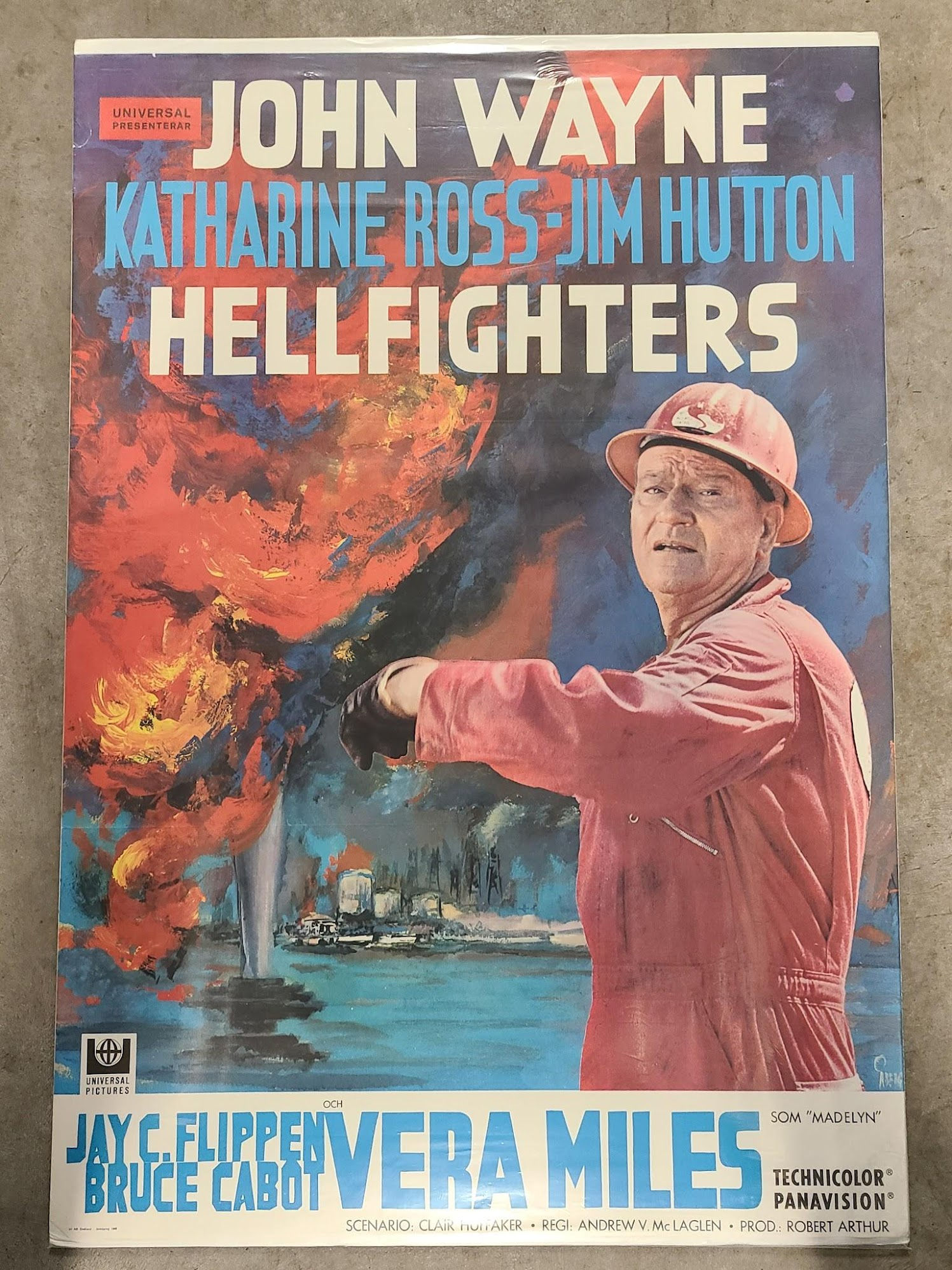 Hellfighters 1968 Italian Posters