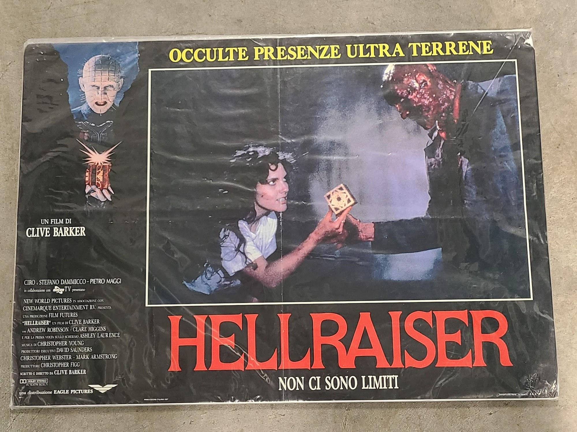 Hellraiser 1987 Fotobusta