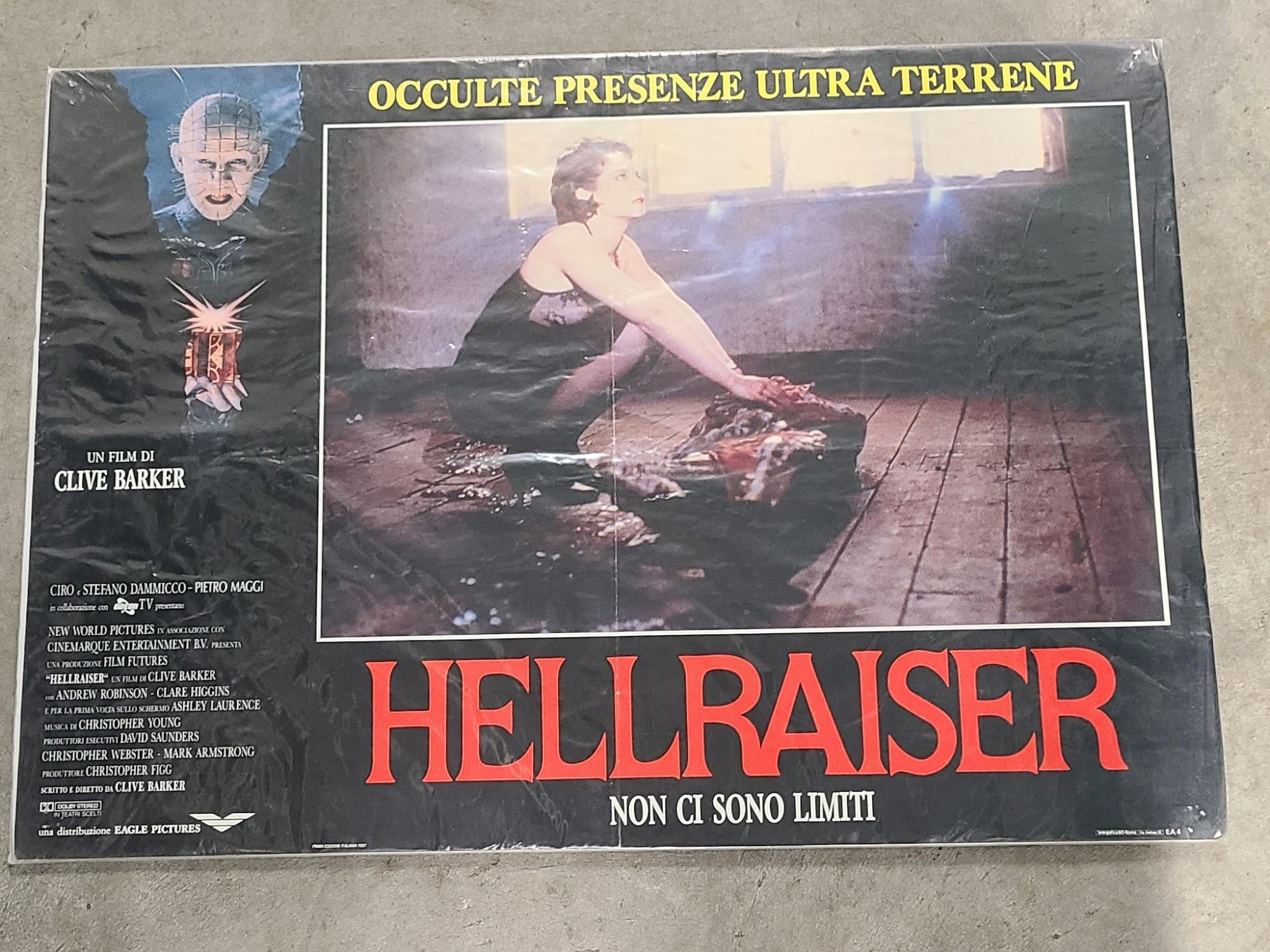 Hellraiser 1987 Fotobusta