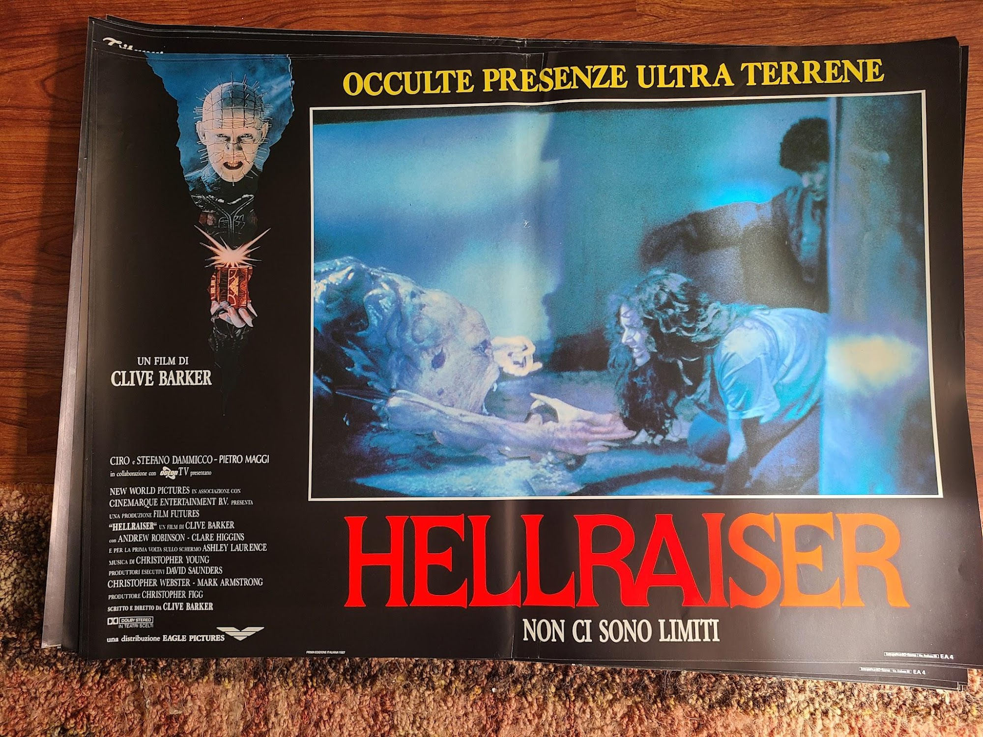 Hellraiser 1987 Fotobusta