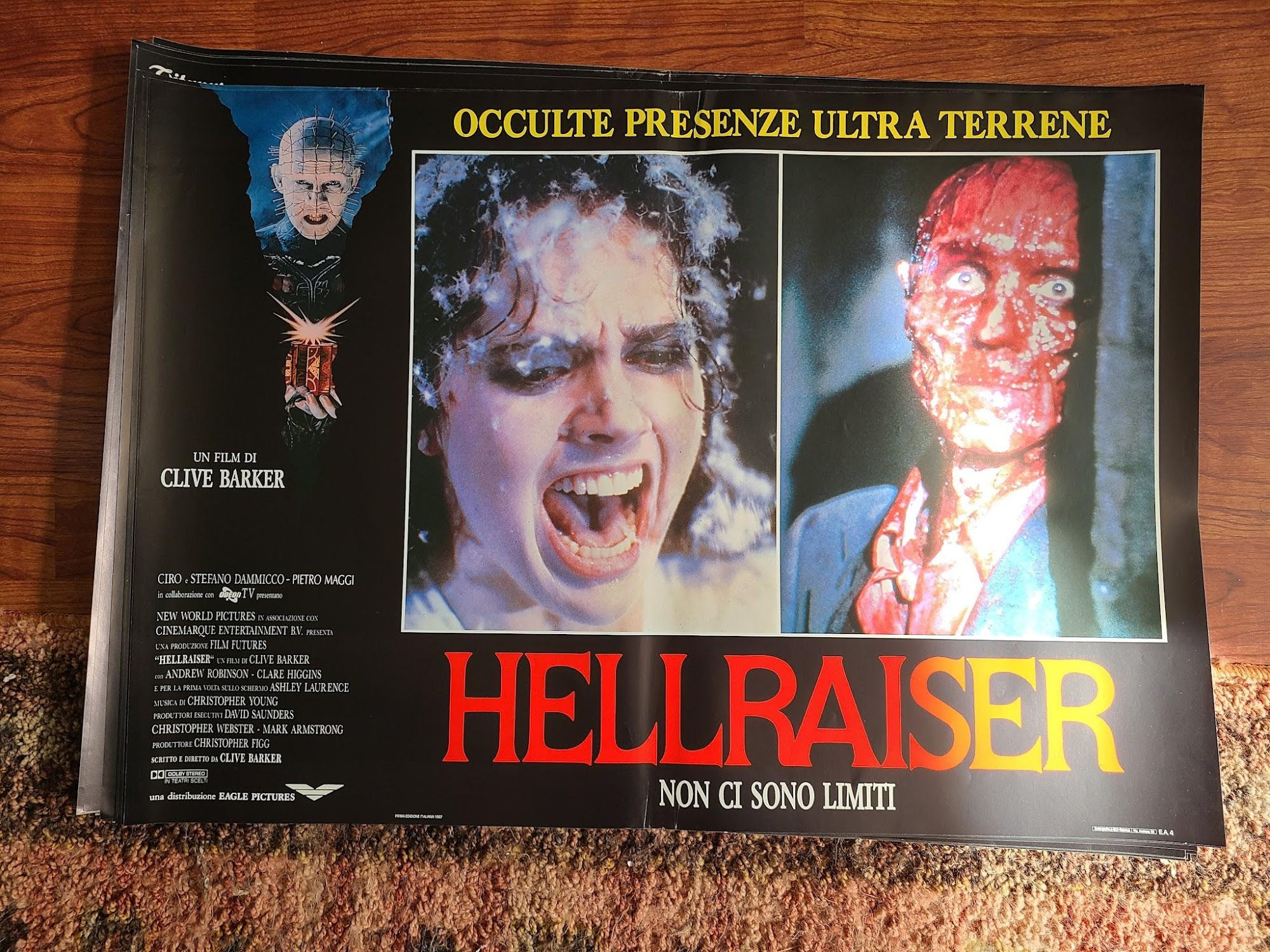 Hellraiser 1987 Fotobusta