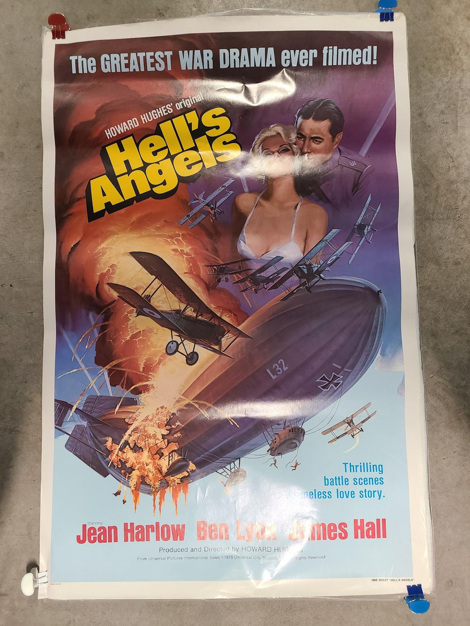Hell's Angels 1930 1 Sheets/US