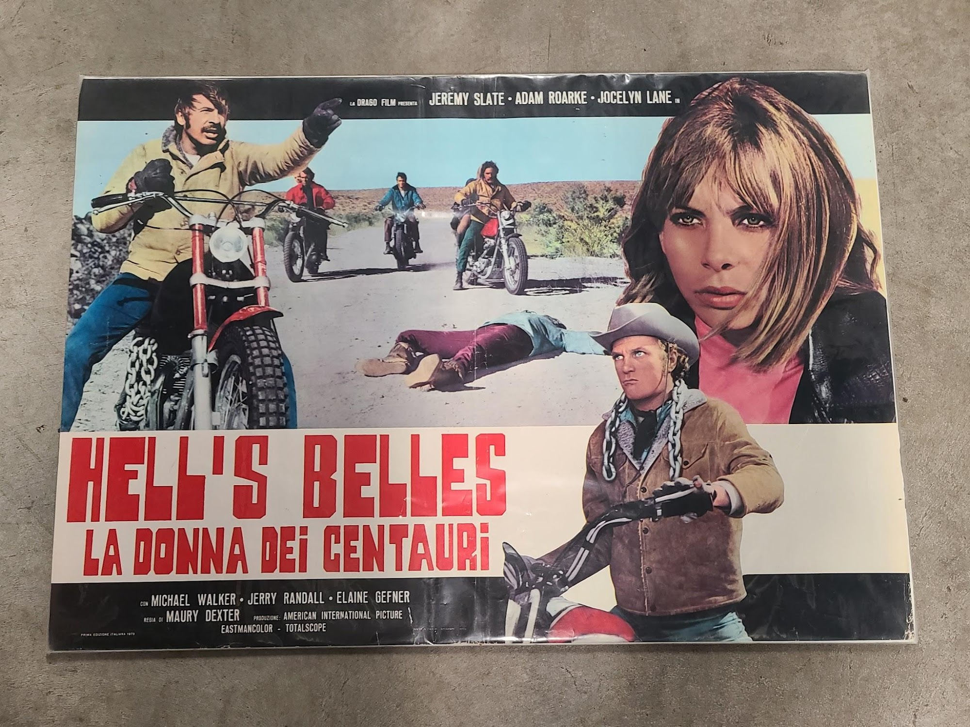 Hell's Belles 1968 Fotobusta