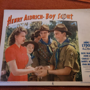 Henry Aldrich- Boy Scout 1944 General Lobby Cards