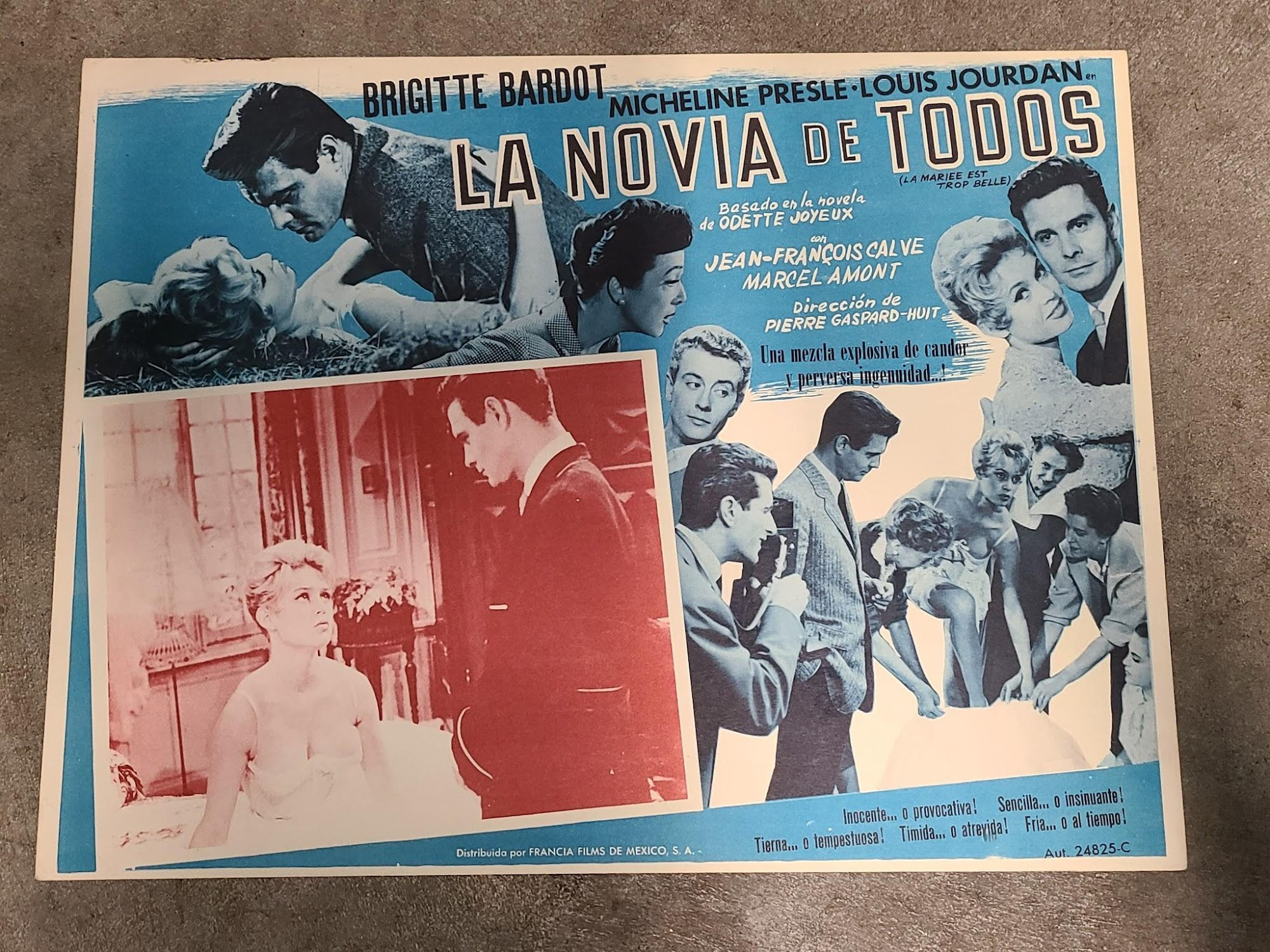 Her Bridal Night 1956 Mexican Lobby Cards