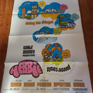 Herbie Rides Aagain 1974 1 Sheets/US