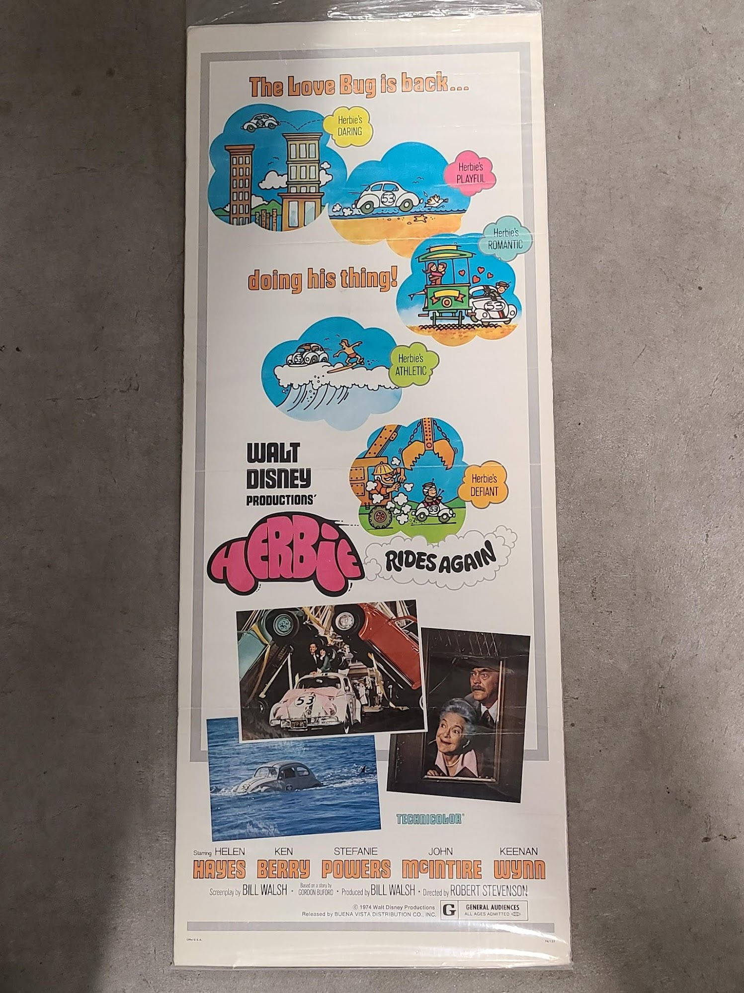 Herbie Rides Again 1974 Inserts