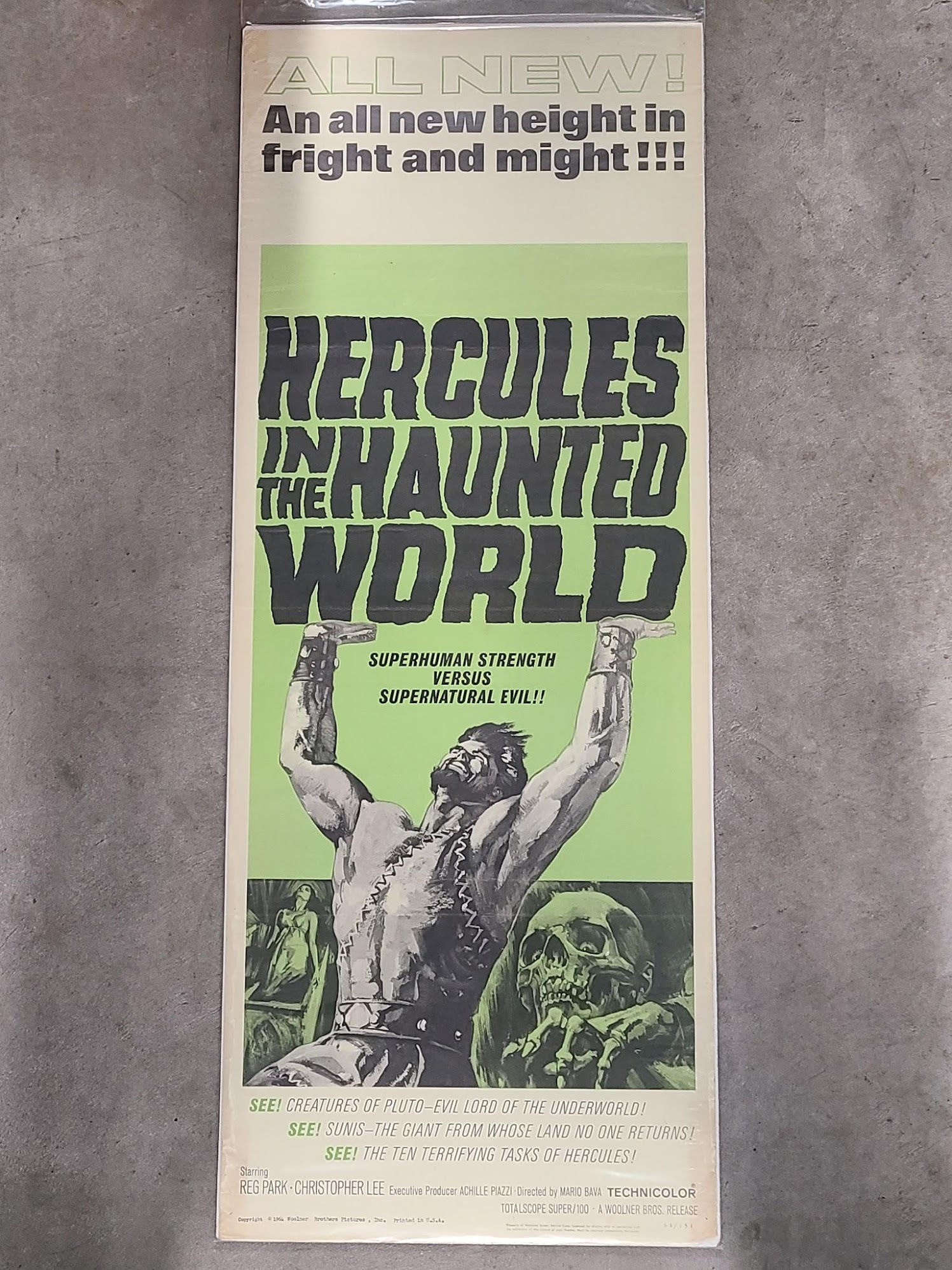 Hercules In The Haunted World 1964 Inserts