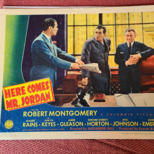 Here Comes Mr. Jordan 1941 General Lobby Cards