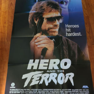 Hero and the Terror 1988 1 Sheets/US